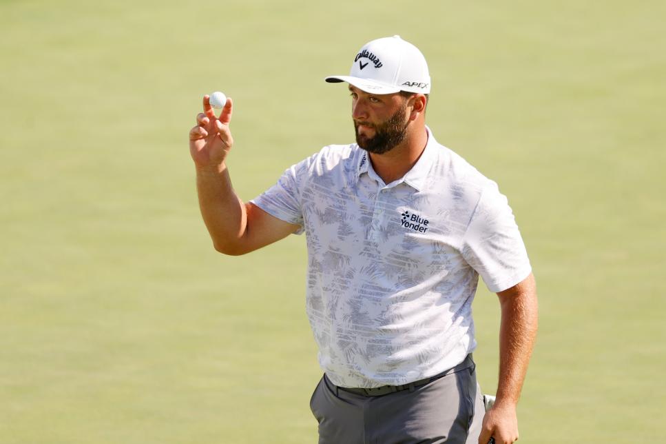 Jon Rahm invokes ‘Ted Lasso’ mentality while pointing out hilarious, spot-on parallel with Dustin Johnson