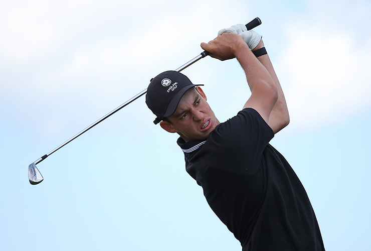 Hill comfortably qualifies for matchplay phase at Boys’ Amateur Championship