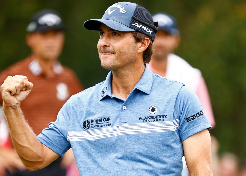 Kevin Kisner fixes a personal jink by winning six-man playoff in Wyndham Championship