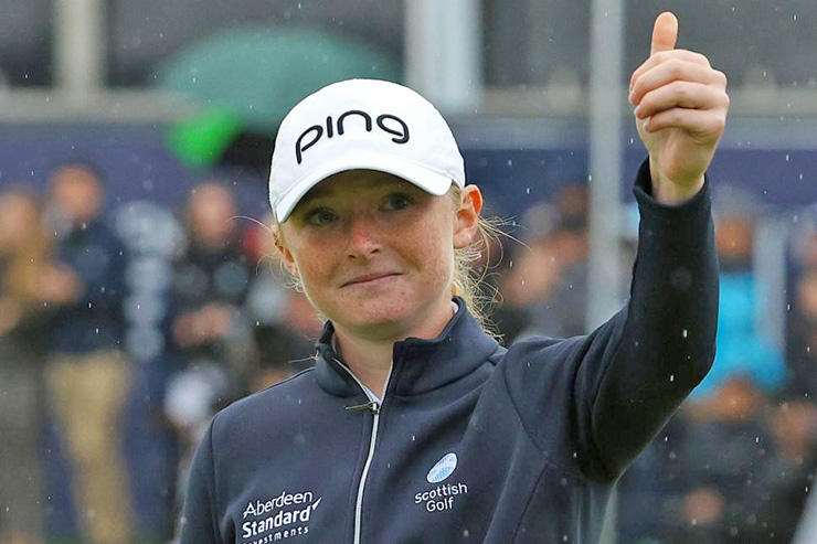 Scottish college girl finds herself contending in Women’s Open