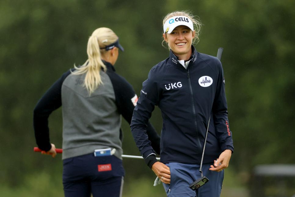 New major test, same Nelly Korda at the top of the AIG Women’s Open leaderboard