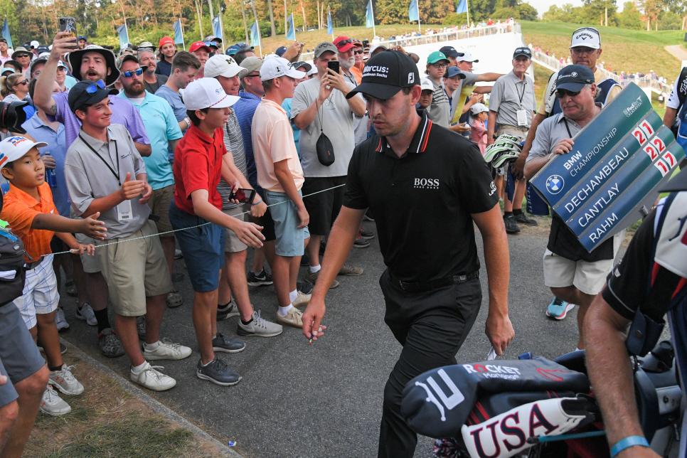 Tour wants playoffs to be a spectacle, and it’s got that for final round of the BMW Championship