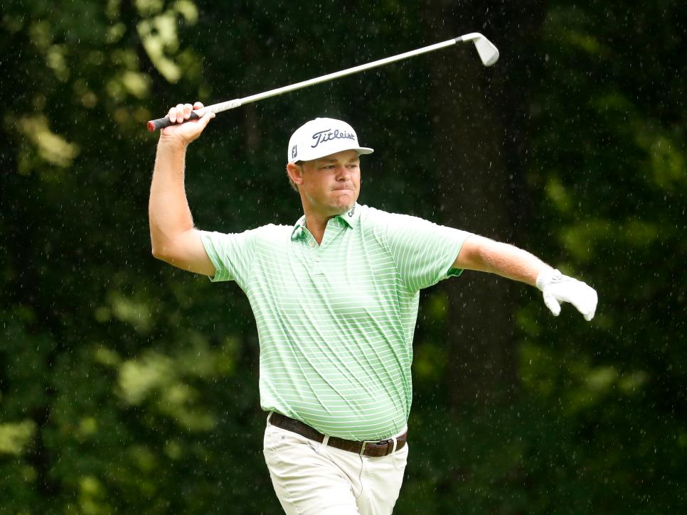 Watch this epic, volcanic meltdown by Patton Kizzire in which he destroys putter and hat