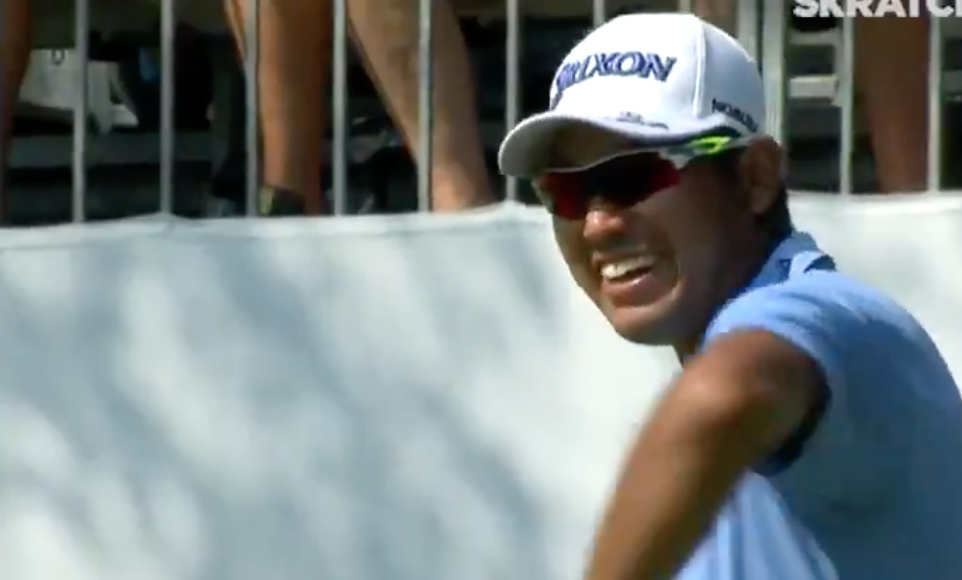 This starter introducing Hideki Matsuyama made the biggest bogey of the week at the BMW Championship