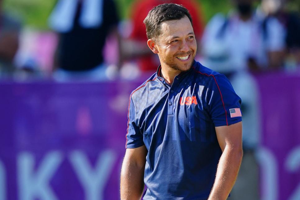 With golden memories from Tokyo, Xander Schauffele gets right back to work in Memphis