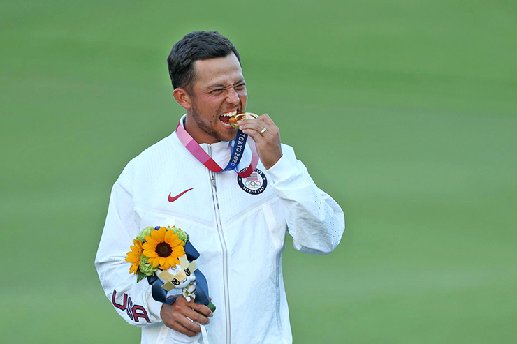 What makes Xander Schauffele’s harrowing Olympic win such a golden moment