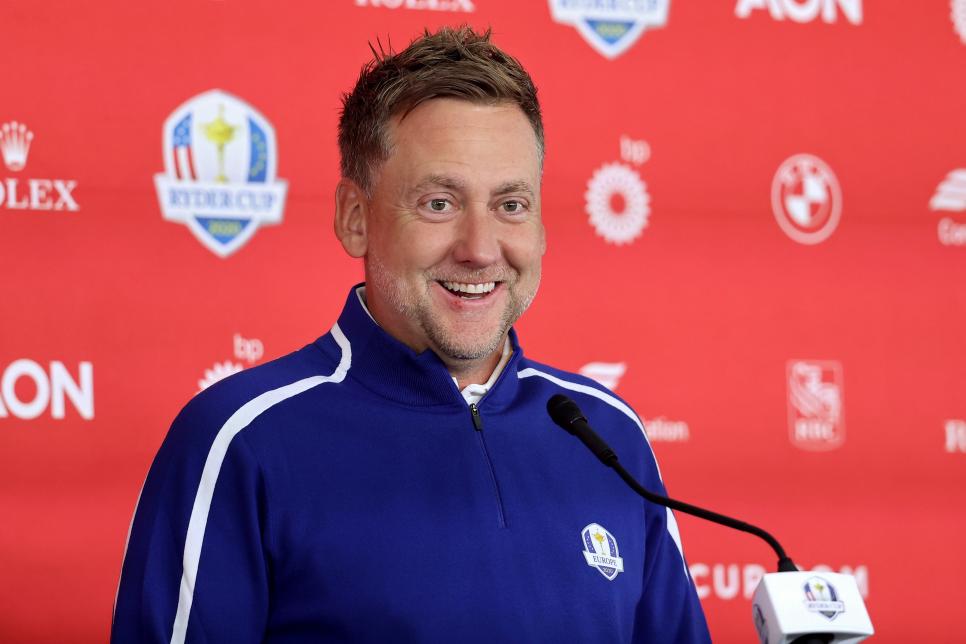 Ian Poulter says the U.S. fans have been wishing him well this week. Wait, what?