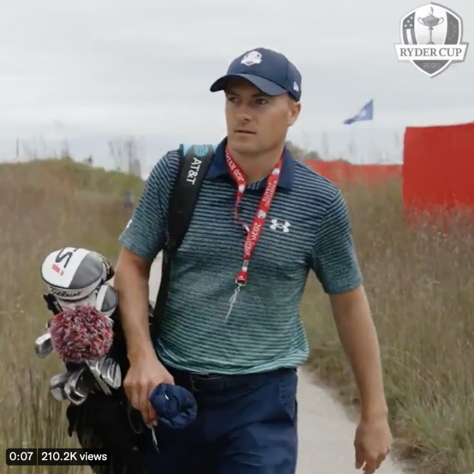 Watch the United States Ryder Cup team arrive to Whistling Straits … with a notable exception