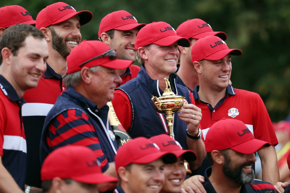 After the U.S. Ryder Cup blowout, Steve Stricker should come back as captain. Period.