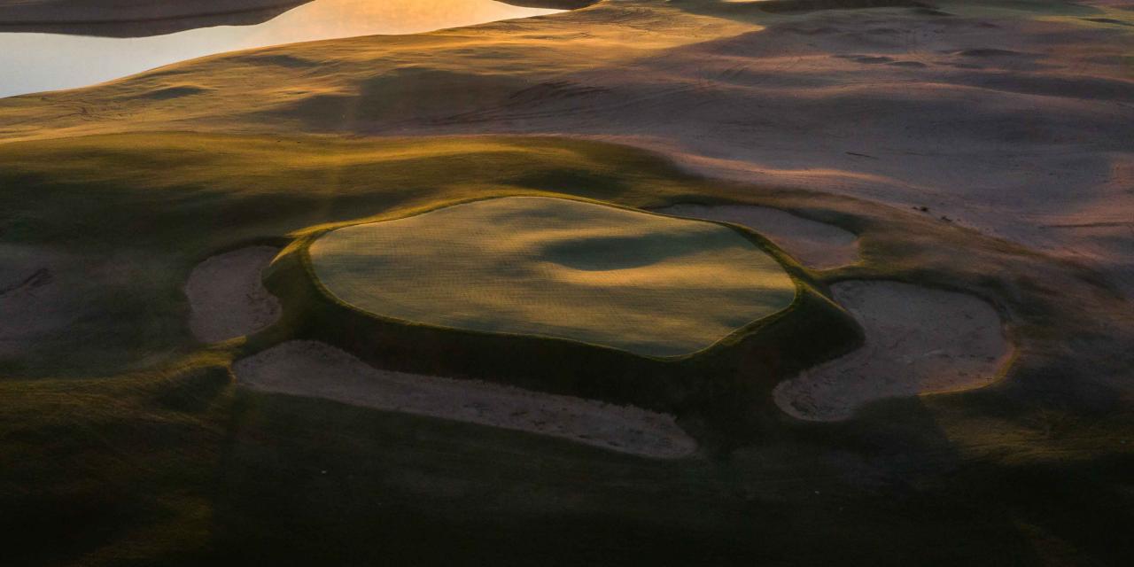 How robotic machines are helping to build one of golf’s highly anticipated new courses