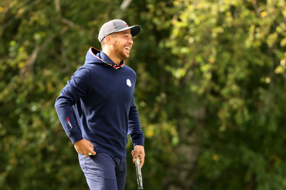 Xander Schauffele has stronger European ties than most, but is still all in for Team USA