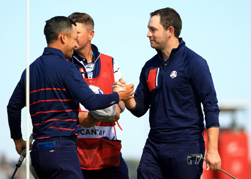 American rookies notch stunning blowout of Europe stars McIlroy and Poulter
