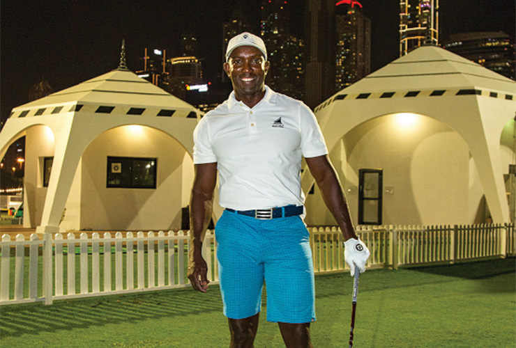 Former Man United striker  Dwight Yorke is a big fan of Dubai’s annual LET stop