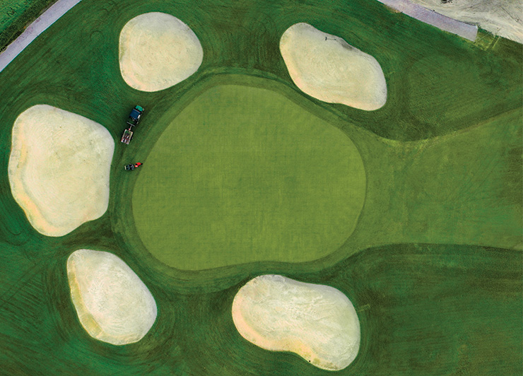 Back to the Future: The five-month rebuild of the Majlis greens is set to test your lag putting