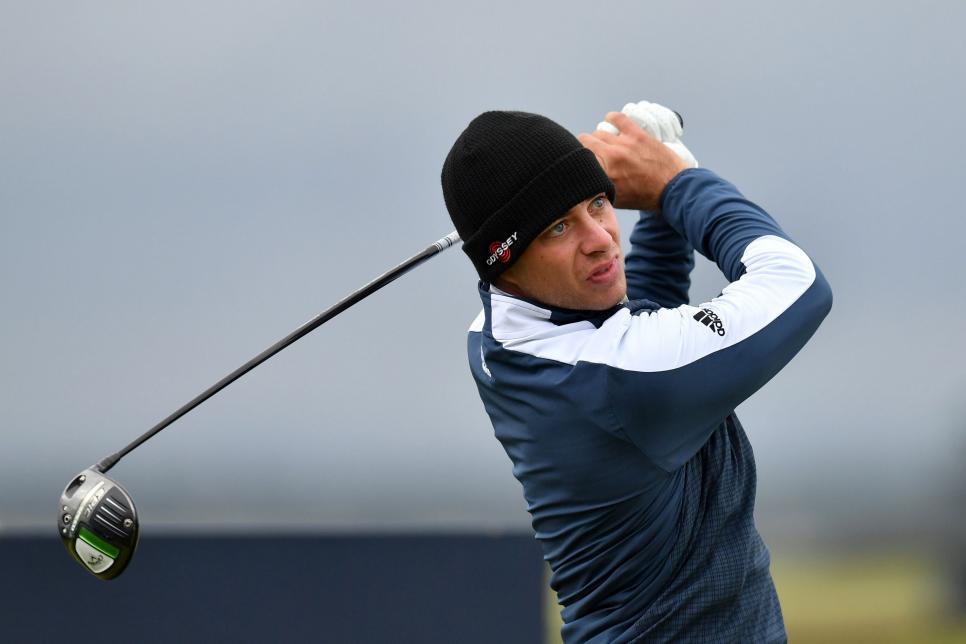 Watch this Euro Tour pro get the luckiest bounce you’ll ever see on the 18th hole at St. Andrews