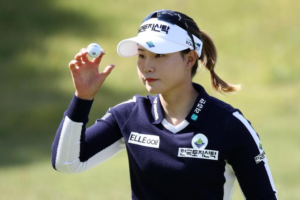 The leader of the BMW Ladies Championship went 46 holes without missing a fairway, and didn’t even notice the streak