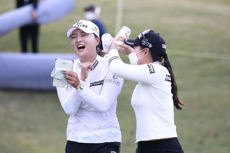 Jin Young Ko takes BMW Ladies Championship in playoff, marking the 200th LPGA Tour win by a South Korean