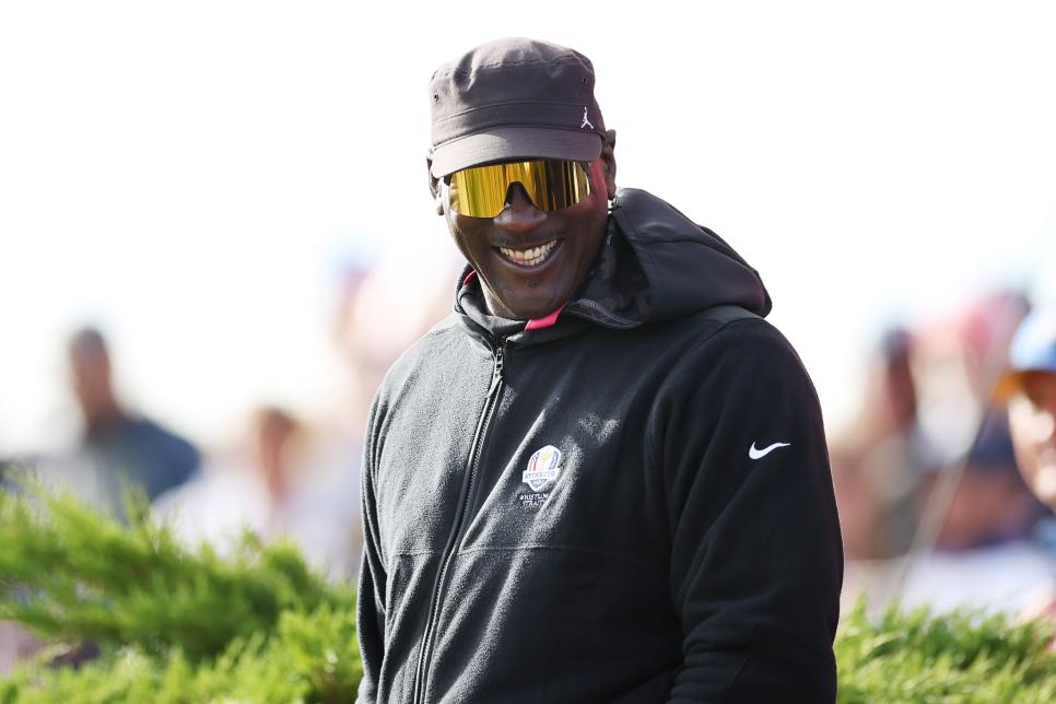 The story of how Michael Jordan became Team USA’s “biggest cheerleader” at the Ryder Cup