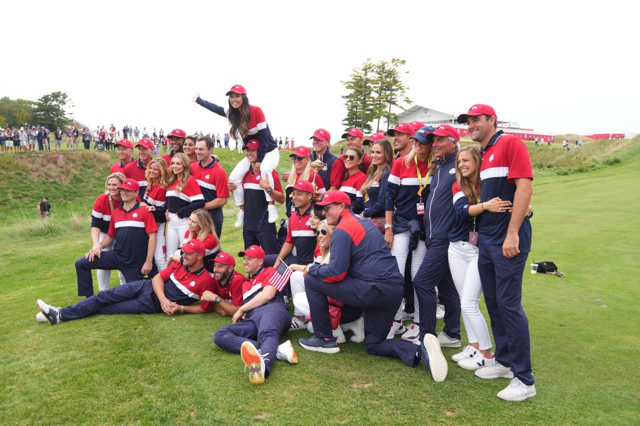 Collin Morikawa took us inside the U.S. team room by sharing what his teammates are really like