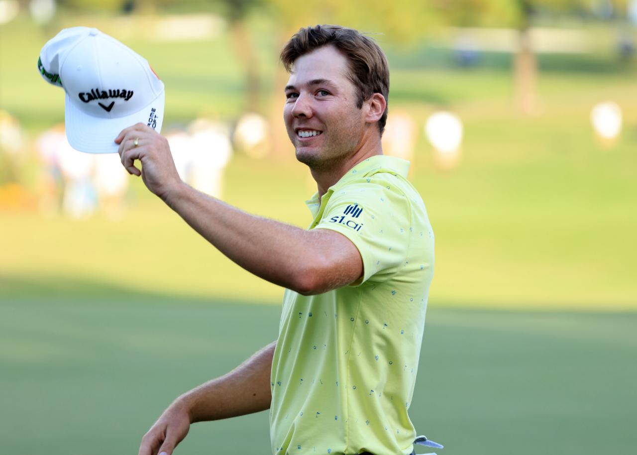 The mustache is gone but Sam Burns remains an outlaw, taking the Sanderson Farms title
