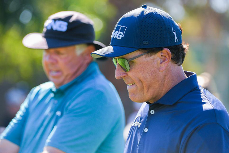 Senior player left Phil Mickelson almost speechless with his comment during round