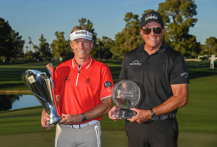 Bernhard Langer, Phil Mickelson make for fitting winners at the PGA Tour Champions finale