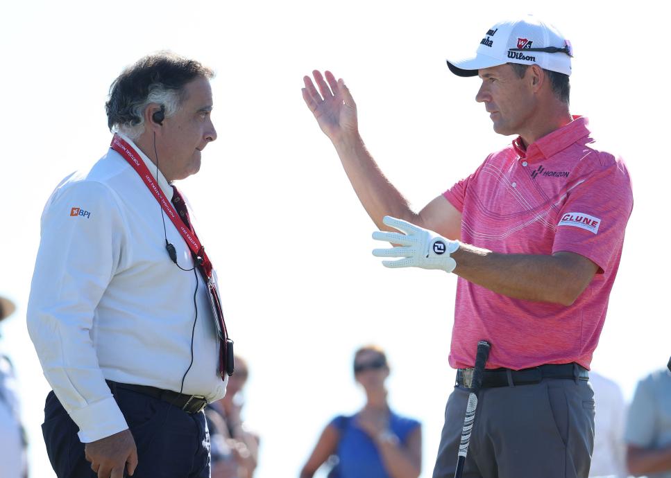 Padraig Harrington gets into rules debate thanks to a moth (!)