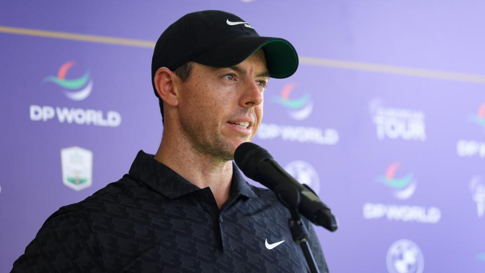 Greg Norman involvement in Saudi-backed golf disruptor has only ‘hardened’ Rory McIlroy’s disapproval