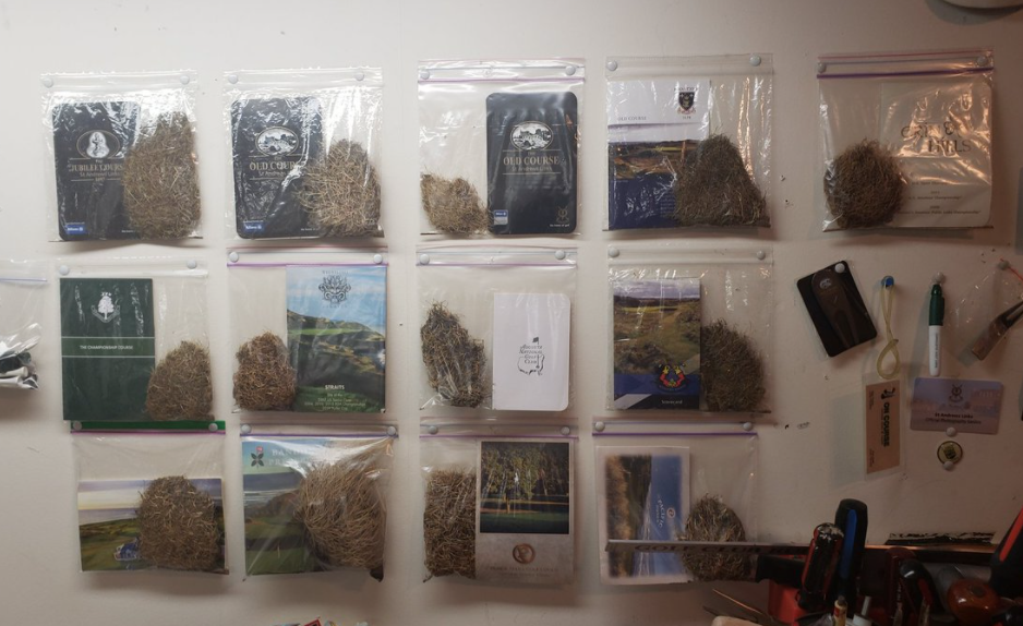 Golfer’s collection of divots from great courses is latest example there’s something wrong with us
