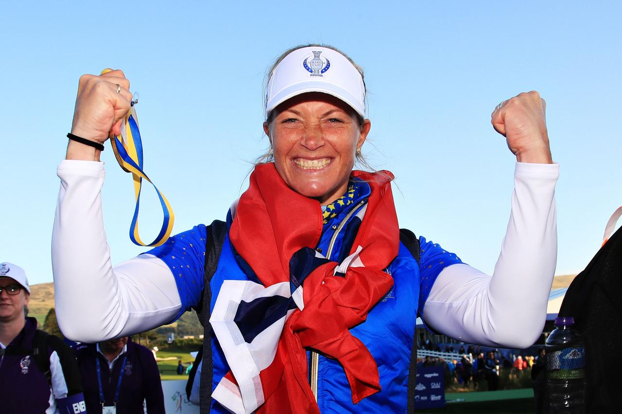 Suzann Pettersen named 2023 European Solheim Cup captain