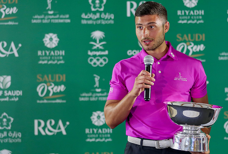 Amateur Faisal Salhab wins start alongside golf’s biggest stars at Saudi International