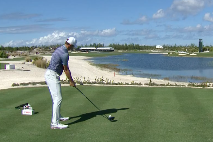 Jordan Spieth’s second penalty of Hero week was even more bizarre than his first