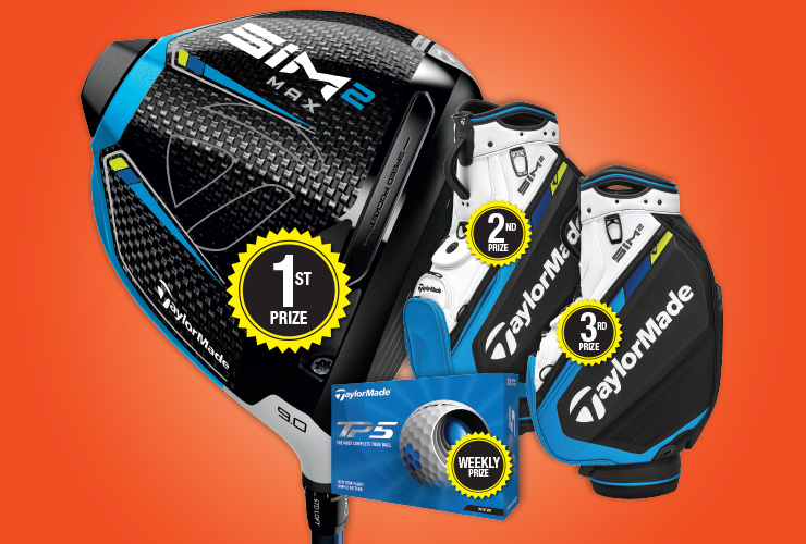 WIN! We’re giving away a TaylorMade SIM2 Driver, Tour Staff Bag, Tour Cart Bag and TP5 Golf Balls