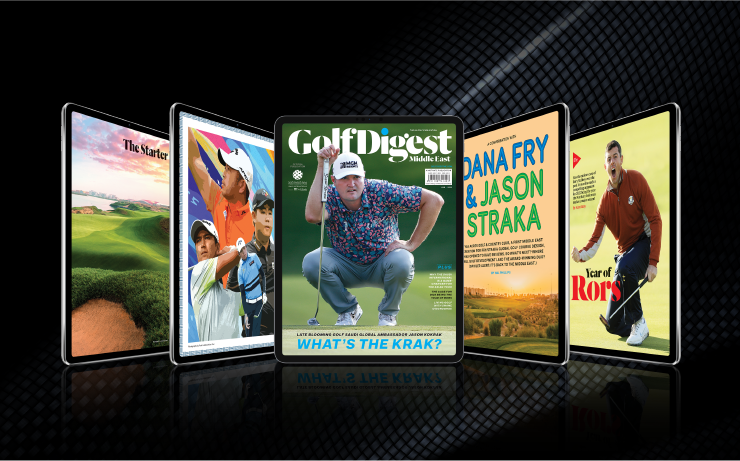 Get the January 2022 issue of Golf Digest Middle East FREE today!