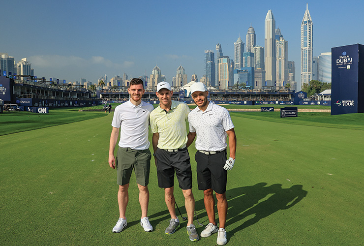 A Masters champion wasn’t even the most famous sportsman in his Desert Classic Pro-Am fourball