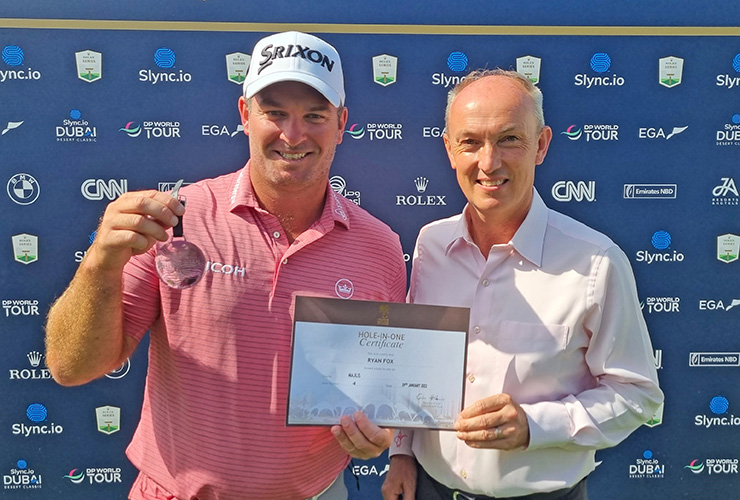 WATCH: Kiwi Ryan Fox found a novel trigger to make the Desert Classic’s rare third round cut