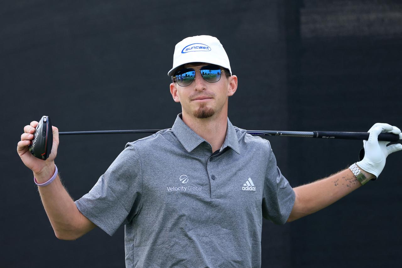 Texas A&M’s Sam Bennett is on a very different college road trip as he tees it up in Dubai