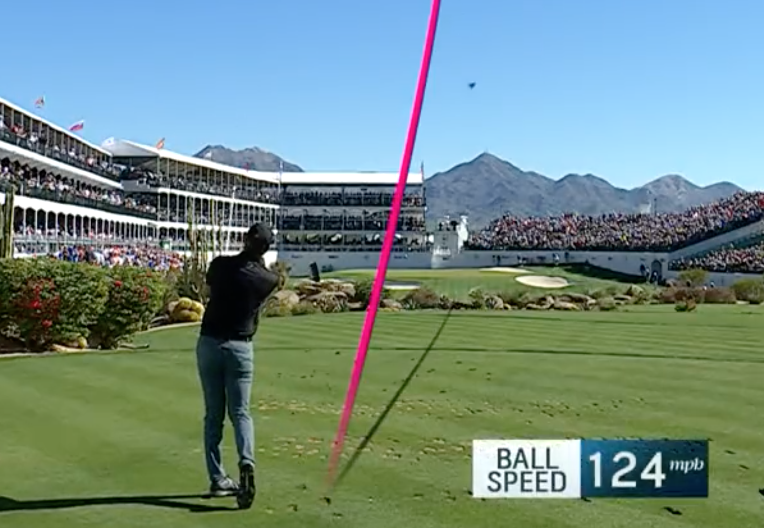 Another day, another ace, another insane celebration at TPC Scottsdale’s 16th