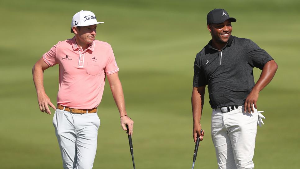 WATCH: As Harold Varner III seeks a signature win, DJ, Fleetwood and Smith continue to lurk