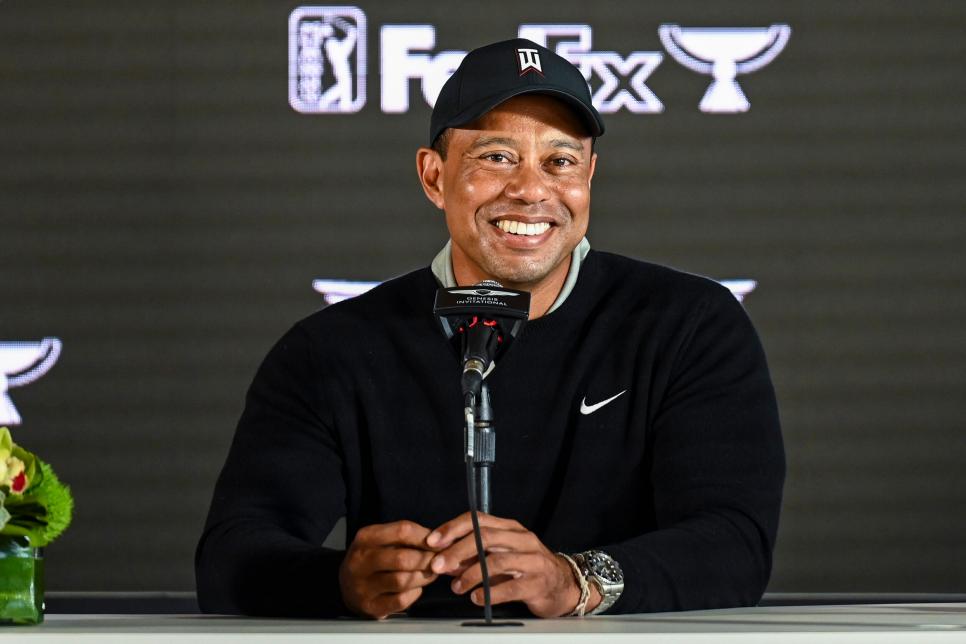 ‘I’m getting better, but …’: What we learned from Tiger Woods’ Genesis press conference
