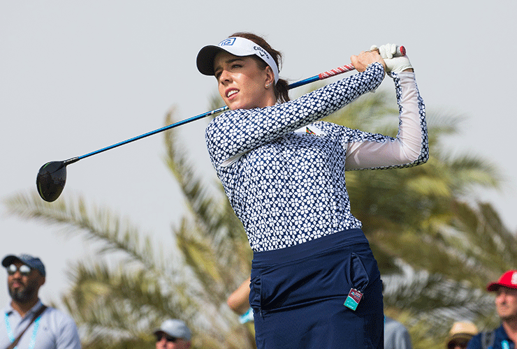 Hall knocking on victory’s door at Saudi Ladies International