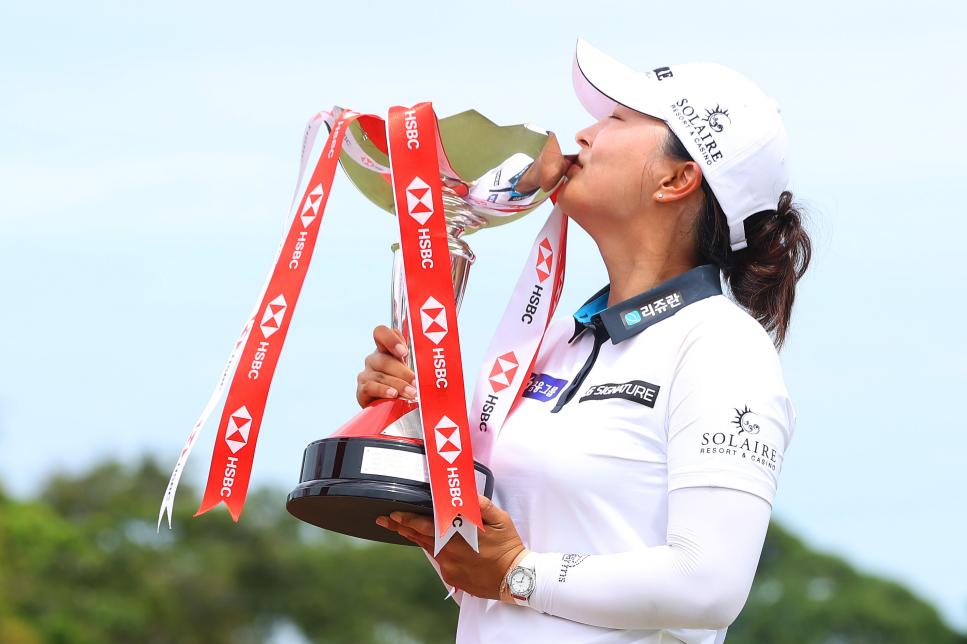 Jin Young Ko breaks an Annika Sorenstam record while winning the HSBC Women’s World Championship