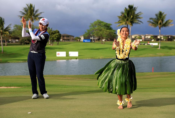 After bogey at 17, Hyo Joo Kim recovers to win Lotte Championship