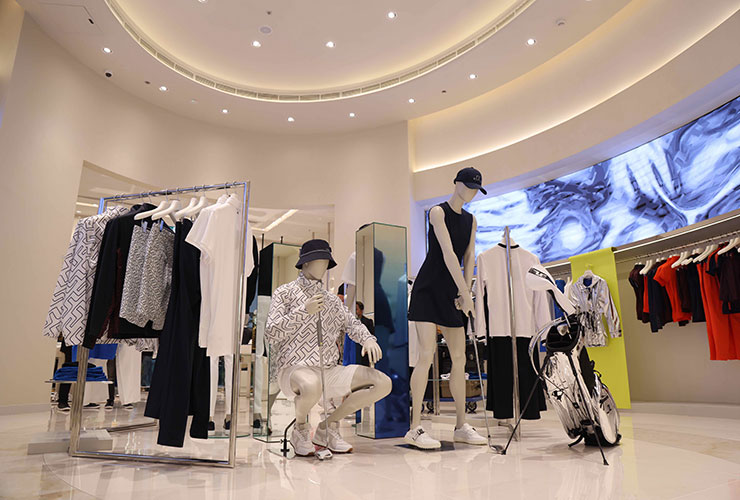 Leading golf brand J.Lindeberg opens global flagship store in Dubai Mall