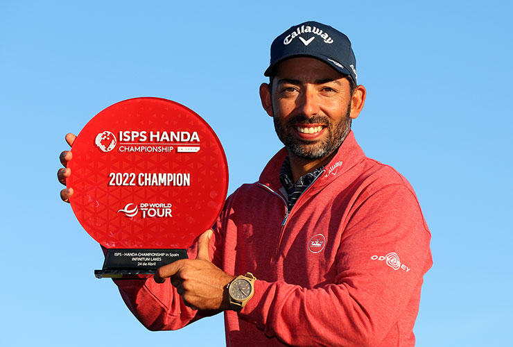Larrazabal edges Dubai’s Otaegui in a Spanish Armada at ISPS Handa on DP World Tour
