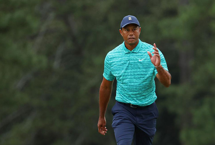 Tiger Woods plays practice round at Southern Hills, plans to compete at PGA Championship