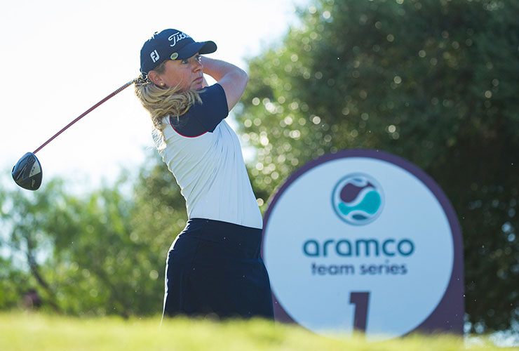 Calling all weekend golfers: Your chance to play in Aramco Team Series — London alongside the likes of Georgia Hall, Charley Hull and Bronte Law