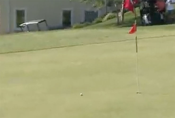 WATCH: An impossible pin location causes havoc at Iowa high school state championship