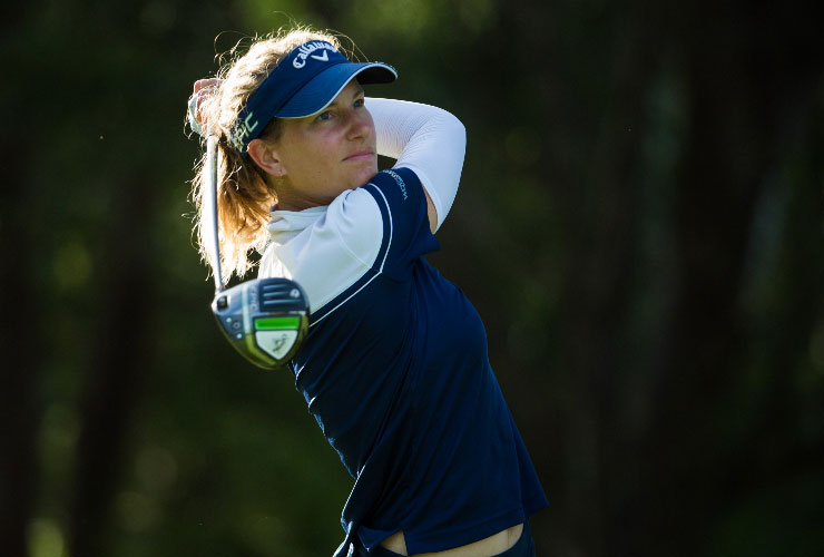 Johanna Gustavsson aiming for early wedding present at Jabra Ladies Open in France