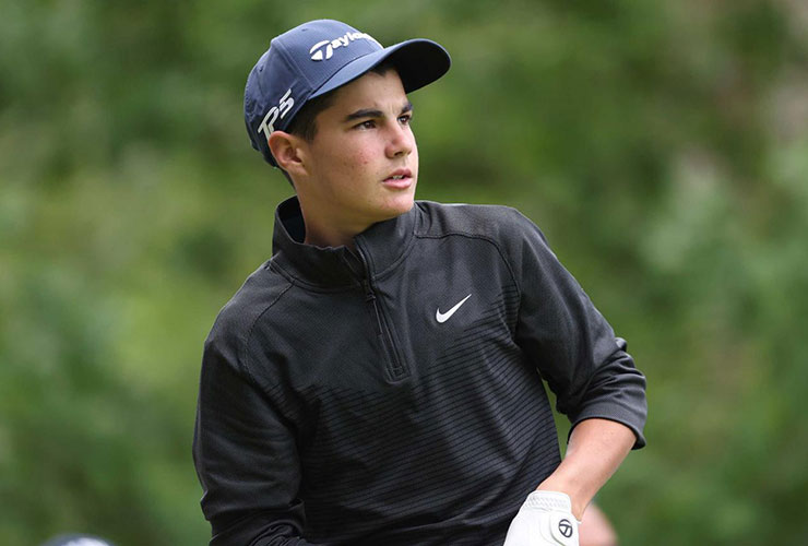 14-year-old Ukrainian amateur becomes second youngest golfer to make cut on DP World Tour